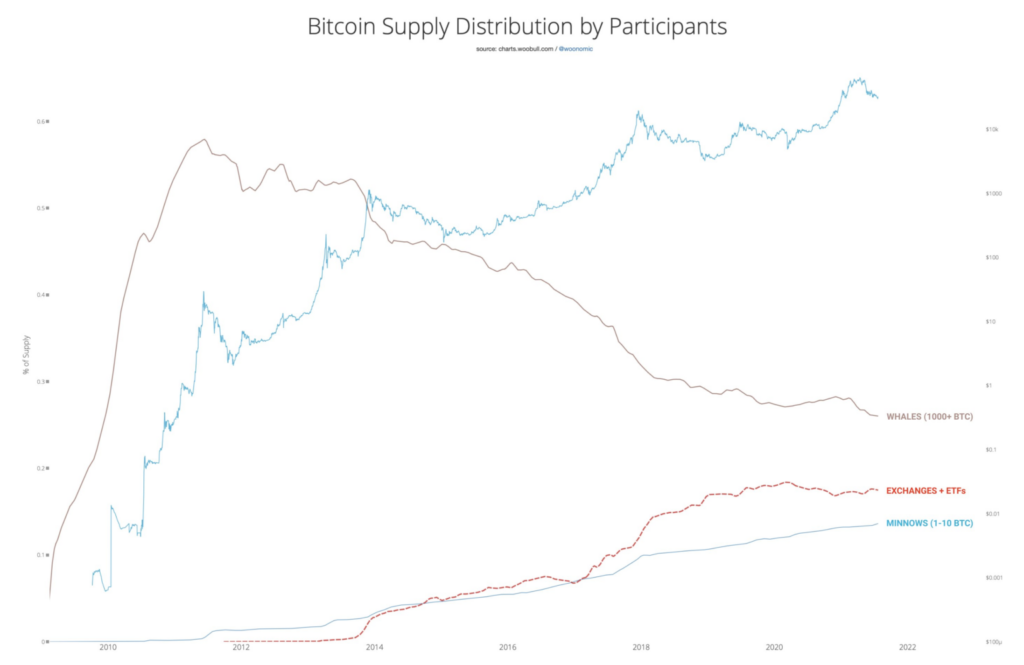 Bitcoin Arz Dağılımı / Kaynak: Twitter