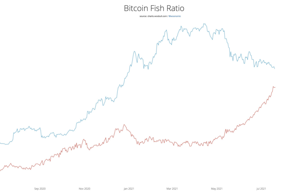 Bitcoin Balık Oranı / Kaynak: Twitter