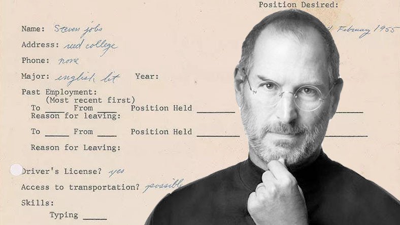 Steve Jobs'un Yarım Asır Önceki İş Başvurusu NFT Olarak Satışa Çıktı!