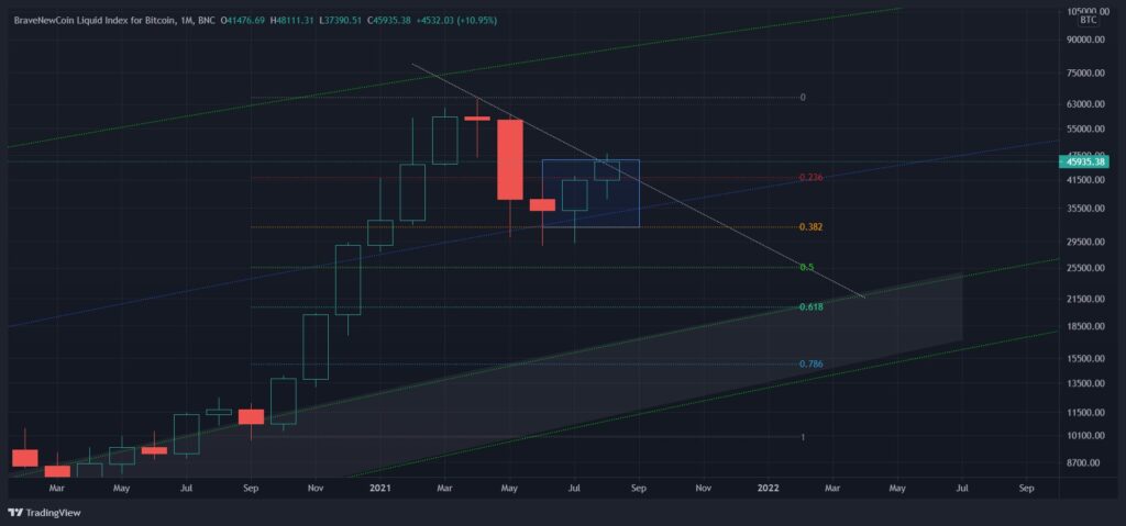 Bitcoin Grafik - Kaynak: Dave the Wave/Twitter