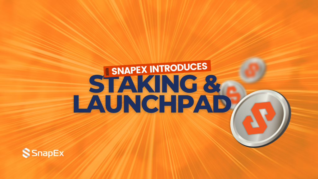 SnapEx Yıla Launchpad ve Stake ile Dünyanın İlk CFD Platformu Olarak Başlıyor!