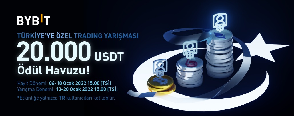 Bybit Türkiye Kullanıcılarına Özel 20.000$ Ödüllü Trade Yarışması