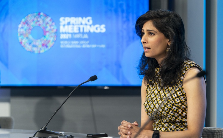 Görsel: Uluslararası Para Fonu (IMF) Birinci Başkan Yardımcısı Gita Gopinath