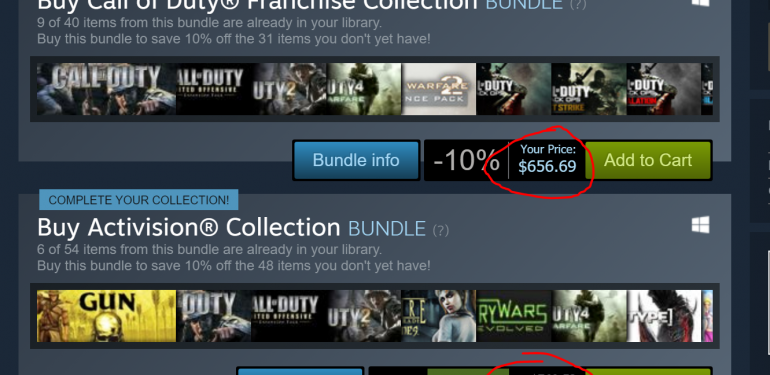 Steam’de 20 Bin TL’ye Satılan Activision Collection Paketi Sosyal Medyayı Salladı!