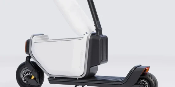Elektrikli Scooter’ın Yenilikçi Dönüşümü ile 140 Litrelik Kargo Kapasitesi