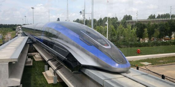 Çin’in Maglev Treni, Düşük Vakumlu Testte Hız Rekoru Kırdı: 623 km/h!
